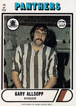 1976 Scanlens #49 Gary Allsopp Front